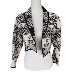 New Identity Vintage 90's Crop Western Jacket Lg